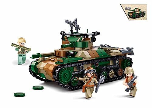 Sluban Klemmbausteine M38-B1107 WWII-Type 97 Medium Tank