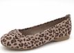 Jana Dames Ballerina - 22164-903 Beige Print - Wijdte H - Maat 38
