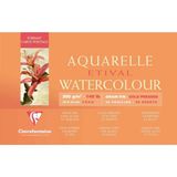 Clairefontaine Aquarelpapierblok 10 x 15 cm 300g