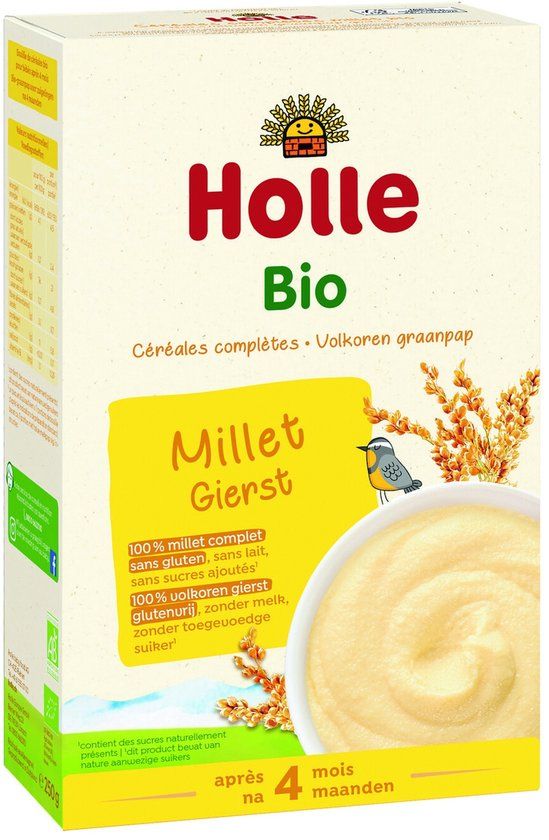 Holle Volkoren Graanpap Gierst Bio 250GR