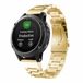 By Qubix Qubix - Stalen schakelband - Goud - 22mm Quickfit - Geschikt voor Garmin Fenix 9 / 9 pro - 47mm