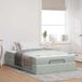Maison Exclusive Lit de luxe - Ensemble lit et matelas, 2 pièces, gris clair, velours