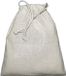 Sac de billes en toile sans marque avec cordon 25 x 30 cm - Beige
