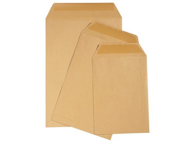 Quantore Envelop loonzak 85x125 70gr bruin 1000stuks