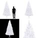 vidaXL Kunstkerstboom 300 cm wit