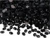 Decoratieve Acryl Decoratieve Edelstenen Ovaal Zwart Mat 6 x 8 mm 5000 Stuks