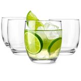 Glasmark KROSNO 1992 drinkglazen set van 4 glazen 220 ml waterglazen cocktailglazen sapglazen sapwaterglas met dikke bodem vaatwasmachinebestendig