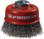 Promat/Tecwerk Potborstel | d. 60 mm draaddikte 0,3 mm | RVS | 12500 min-¹ - 4000841161