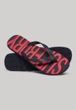 Superdry - Vegan Vintage Heren Slippers - Rich Navy - Maat 40/41