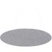 Smit Visual Panneau de plafond rond en feutre PET acoustique