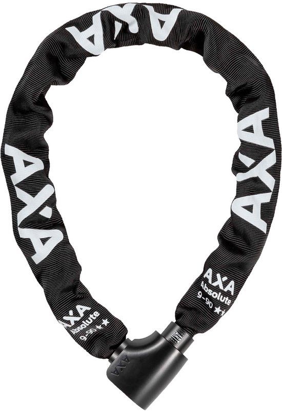 AXA Absolute 9 Kettingslot - ART 2 - 90 cm - Zwart