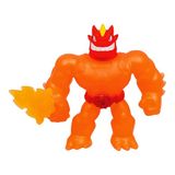 Heroes of Goo Jit Zu Meteor Madness, Stretchy Battle Blazagon Collectible Action Figure, met unieke Scrunchy Goo Vulling & Flame Sword