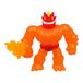 Heroes of Goo Jit Zu Meteor Madness, Stretchy Battle Blazagon Collectible Action Figure, met unieke Scrunchy Goo Vulling & Flame Sword