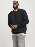JACK&JONES JJEBASIC SWEAT CREW NECK NOOS PLS Homme Pull Noir 6XL