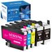 Brother LC3237XL Cartouches d'encre, pack économique (2 noir, 1 cyan, 1 magenta, 1 jaune)