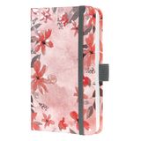 Sigel agenda 2025 - Jolie Beauty - A6 - hardcover - 7 dagen / 2 pagina's - loose florals rose