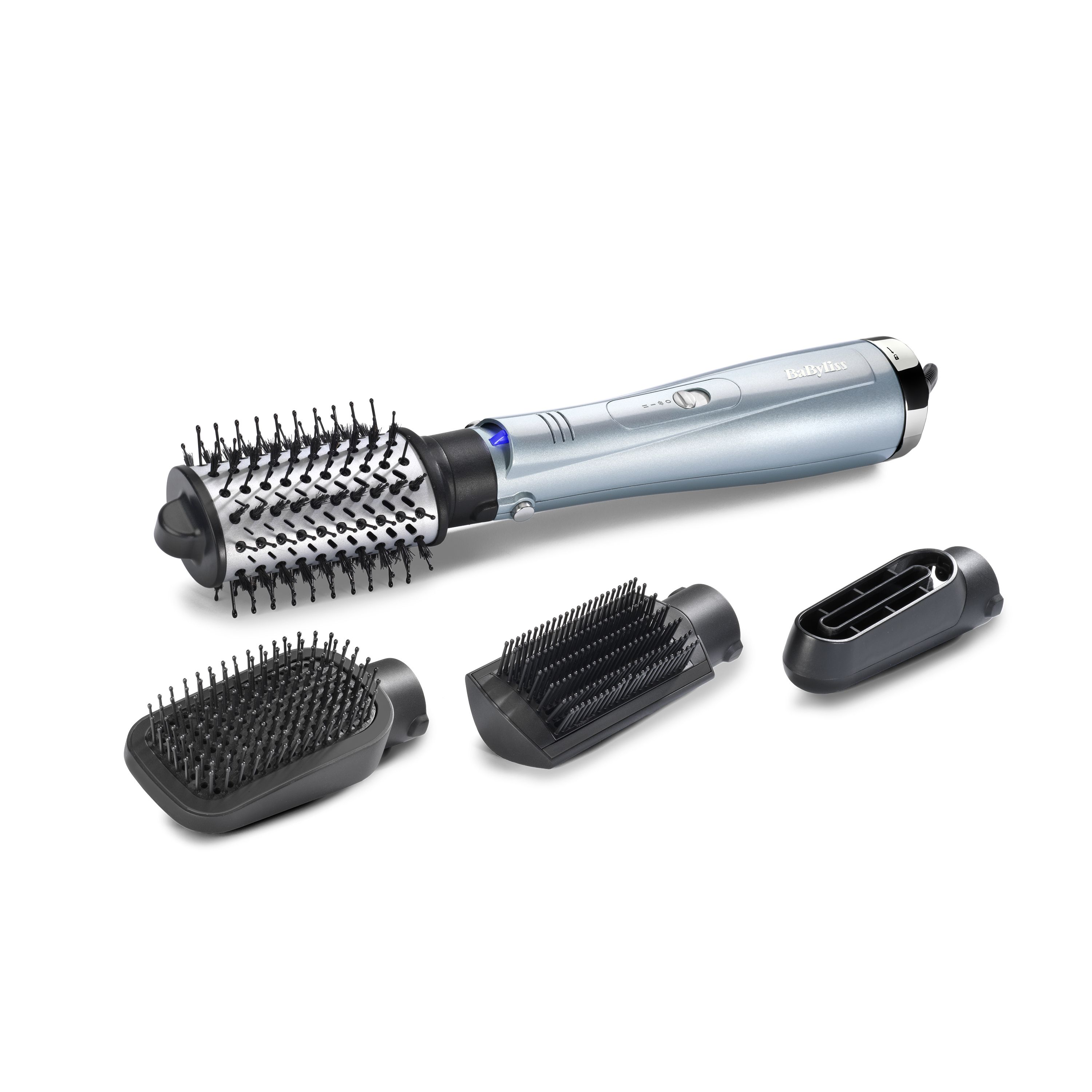 BaByliss Hydro-Fusion 4-in-1 Föhnborstel - 1000W - Grijs/Zilver
