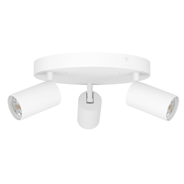 EGLO Connect Telimbela-z Plafondlamp - Wit - 345 Lumen - GU10 - Staal - Rond