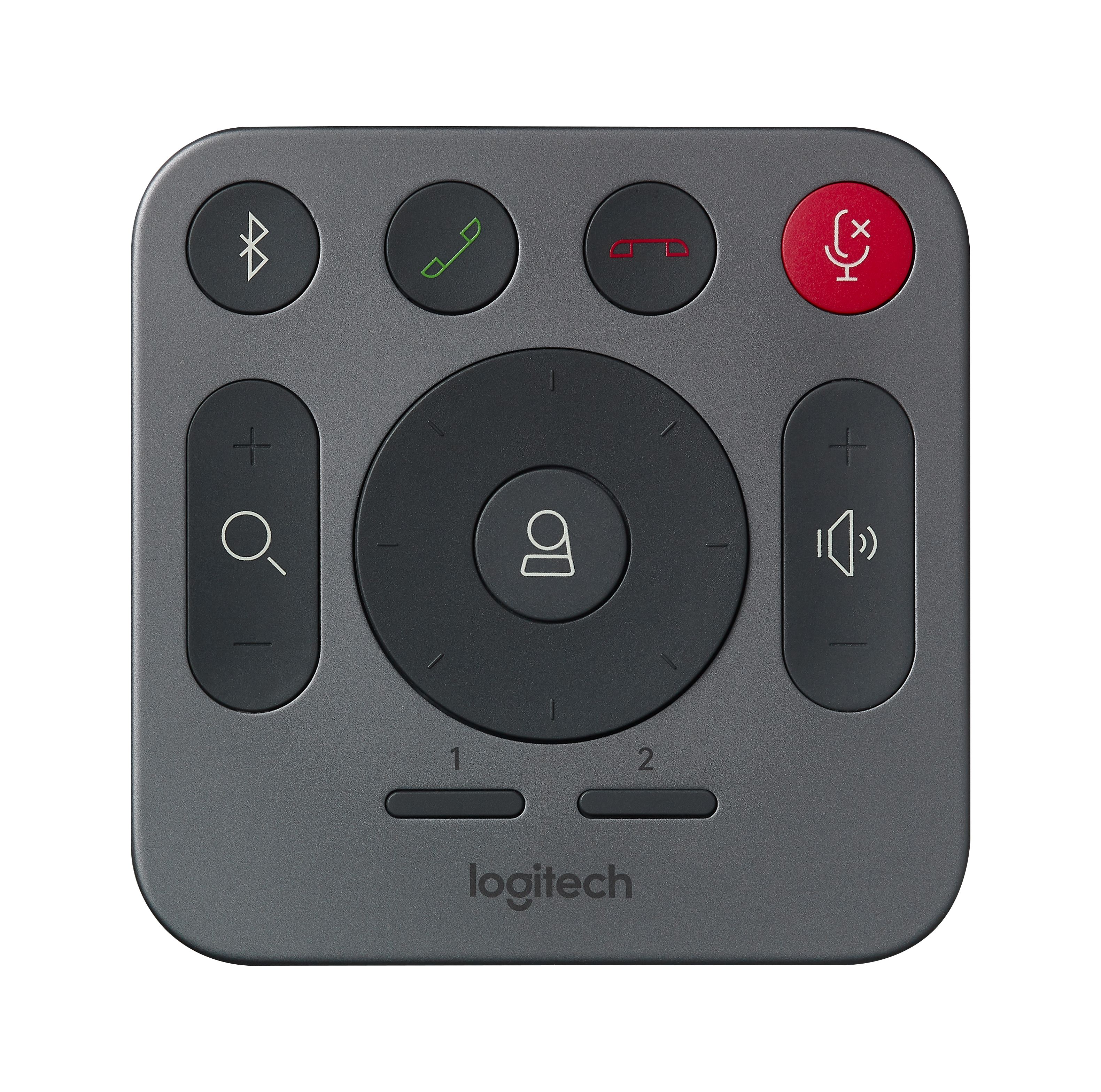 Logitech Rally Ultra-HD ConferenceCam Remote Control - RF Wireless - Black