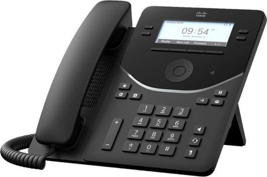 Cisco DP-9841-K9= IP Phone Black 4 lines LCD