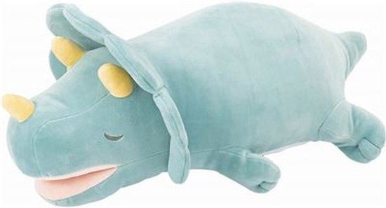 Trousselier Nemu Nemu 6231960 Dinosaurus Knuffel Blauw Foam 53 cm