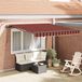 Maison Exclusive - Pare-soleil électrique avec éclairage LED et capteur, 3 x 2,5 mètre