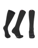 DANISH ENDURANCE Compressiekousen Dames & Heren - 21-26 mmHg - Zwart - Maat 48-51 - 1 paar