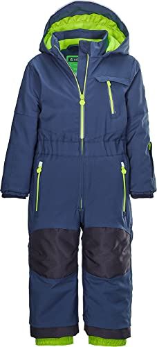 Killtec Jongens kw 102 onpc skioverall sneeuwbroek met capuchon - donkerblauw - 86-92 EU