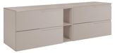 3xE living meuble bas de salle de bain, cachemire, 180 x 46 x 58 cm