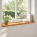 vidaXL Raamprofielen - 2 stuks - Lichtbruin - 100 x 30 x 2 cm