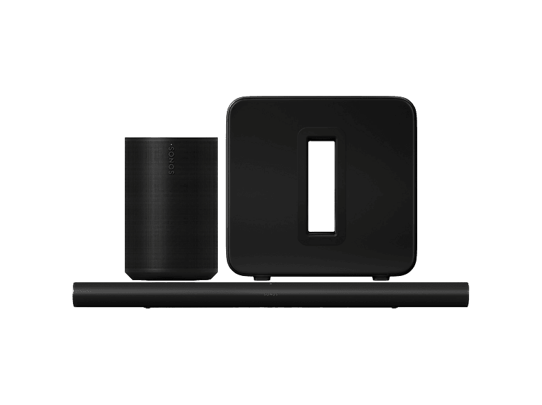 Sonos Arc Ultra Soundbar + Sub 4.0 Subwoofer Era 100 Sl Multiroom -speaker Zwart Audio Bundle