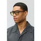 Kapten & Son Lunettes de soleil 'Zurich Oversize Dark Tortoise Green'
