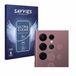 Savvies - Screenprotector voor Samsung Galaxy S22 Ultra 5G Enterprise Edition (ALLEEN Camera Lens) - Folie Beschermfolie transparant 6 Stuks