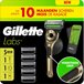 GilletteLabs Met Exfoliërende Strip Scheersysteem Champion Gold - 1 Handvat + 5 scheermesjes + 1 muurhanger + 1 etui