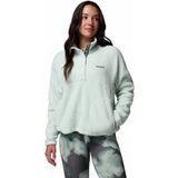 Columbia Jasper Ridge™ Pebbled Fleece Half Snap Dames Outdoorjas - Tea Light, Sedona Sage