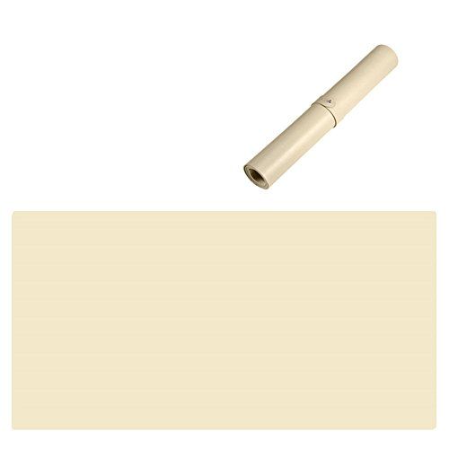 LL-COEUR Grote Kunstleer Waterbestendig Muismat Computer Kantoor Bureaulegger 2MM (1200 x 600 x 2 mm, Abrikoos)