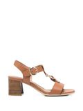 Nero Giardini Sandalen Dames Armenia Tpu Lozza Fen Natura Bruin Leer Maat 41