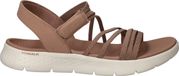 Skechers Go Walk Flex Sandales Femme Taupe Taille 35