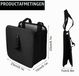 Poubelle de voiture - Poubelle de voiture pliable - 23 x 23 x 13 cm - Noir - Pour voiture et camping