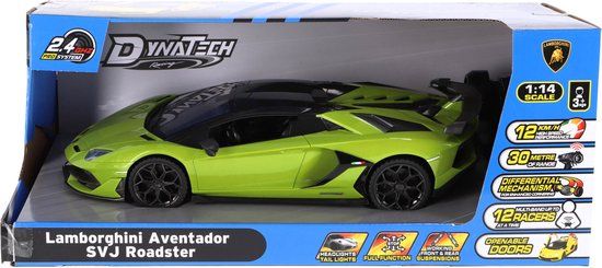 Kool Speed Radiografisch bestuurbare auto Lamborghini 1:14 2.4G Aventador Neon Groen