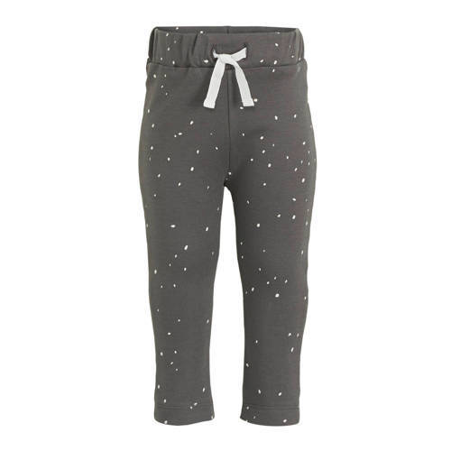 Little Indians Little Indians baby broek met biologisch katoen grijs