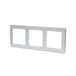 Hoogwaardige aluminium plaat in elegant zilveren design – Made in Germany/Frankrijk – inclusief 3 sleutels voor een moderne en eenvoudige toegang – ideaal voor elke ruimte