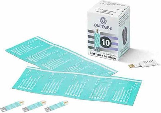 Diatesse XPER ketonen teststrips - 10 stuks