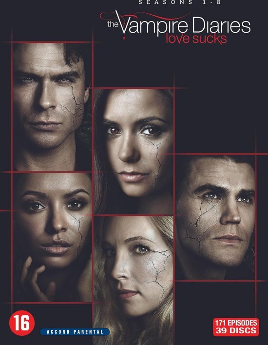 Tv Series The Vampire Diaries - Complete Collection: Seizoen 1 t/m 8