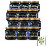 Garnier 12 x Loving Blends Masque Magnétique au Charbon pour Cheveux Secs - 340 ml