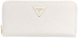 GUESS portemonnee Laurel II Large Zip Around Wallet Bone crème