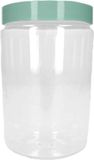 PLASTICFORTE Voorraadpot/bewaarpot - 375 ml - kunststof - mint groen - B7 x H12 cm