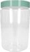 PLASTICFORTE Voorraadpot/bewaarpot - 375 ml - kunststof - mint groen - B7 x H12 cm