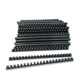 Spiraal 14mm A4 21ringen zwart verpakking 100 stuks