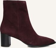 Notre-V 35239 Enkellaarsjes - Enkelboots met rits - Dames - Paars - Maat 42